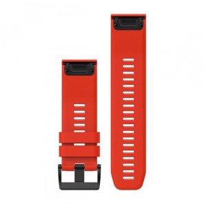 GARMIN Bracelet QuickFit 26mm Silicone Rouge 